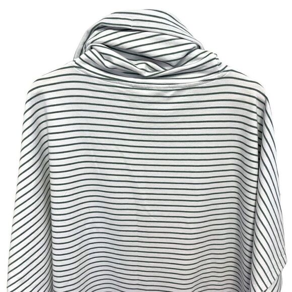 Funnel Neck Striped Top - Picture 6 of 7